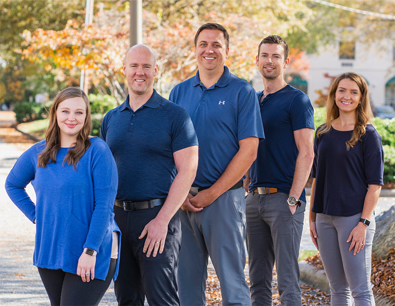 Chiropractor Clemmons NC Jason Barker Andrew Green Stagecoach Family Chiropractic Team